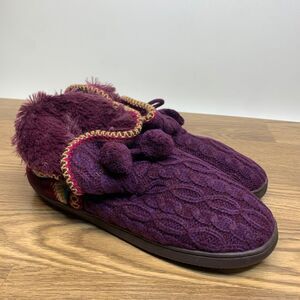 Women’s MukLuk Slipper Bootie Plum Color Size XL US 11/12 NWT The Original